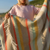 Sennen Wool blanket by ebbflow Cornwall
